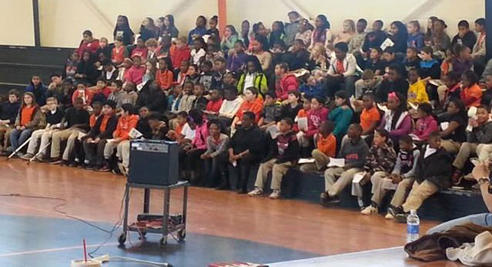 Farmerville Elementary School bully free session
