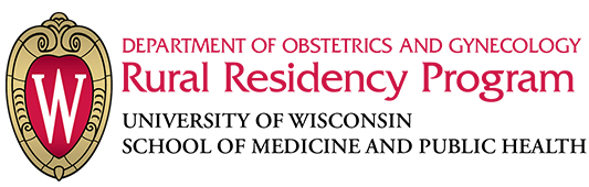 logo for the OB-GYN rural residency program at the University of Wisconsin School of Medicine and Public Health