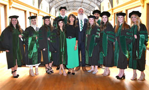 Marshall University's BS/MD program's first medical school graduates, 2022.