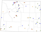 Selected Rural Healthcare Facilities in Wyoming