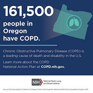 161,500 people in Oregon have COPD.