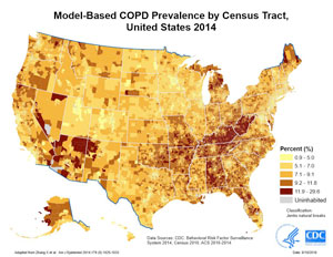 COPD map