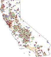 Selected Rural Healthcare Facilities in California